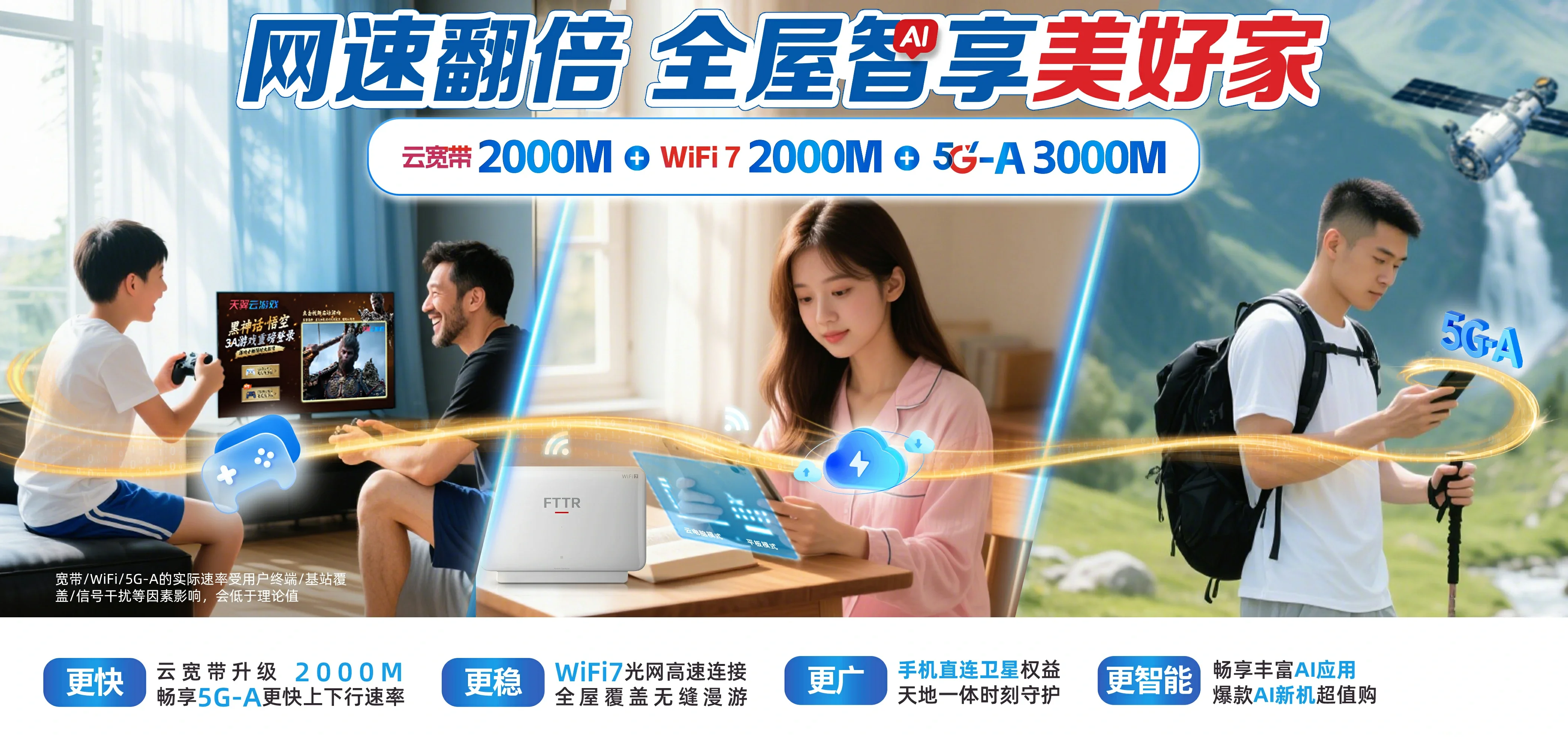 中国电信 红花岗电信宽带 宽带套餐